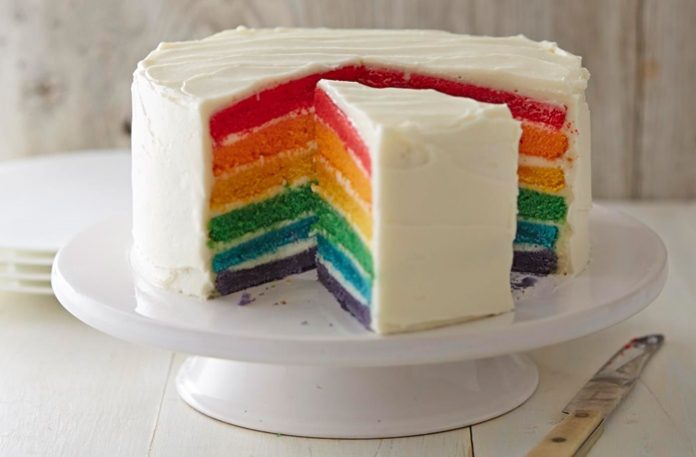 Kursus Rainbow Cake